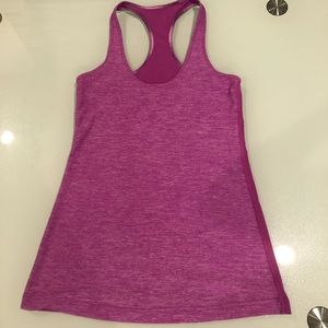 Purple lululemon tank top size 8
